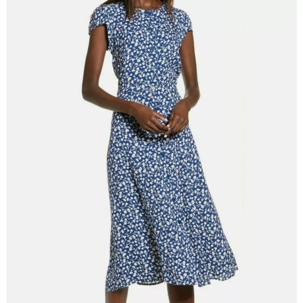 Reformation Fauna Midi Dress Size 4